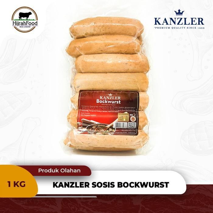 

Ff Kanzler Bockwurst Sausage | Sosis Sapi & Ayam (1 Kg)