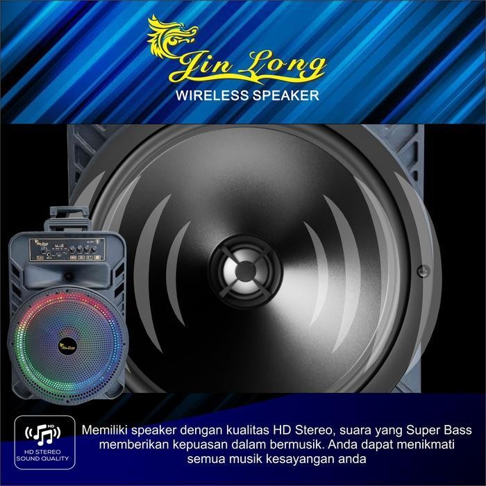 Cc Speaker Bluetooth Aktif Sound System Audio Mp3 Portable Original Wireless Speaker Super Bass Jl-P
