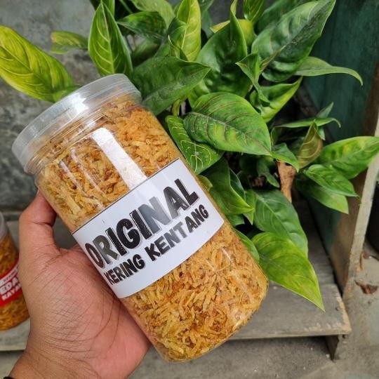 

Rps Diidapur Jar 330Gr - Kering Kentang Mustofa Pedas Daun Jeruk Original Kemasan Toples