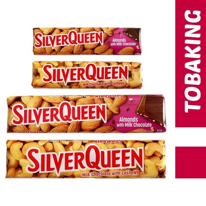 

RPS Silverqueen Almond Cashew Milk Chocolate Coklat Silver Queen