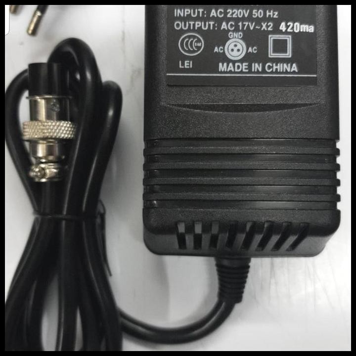 adaptor power mixer audio