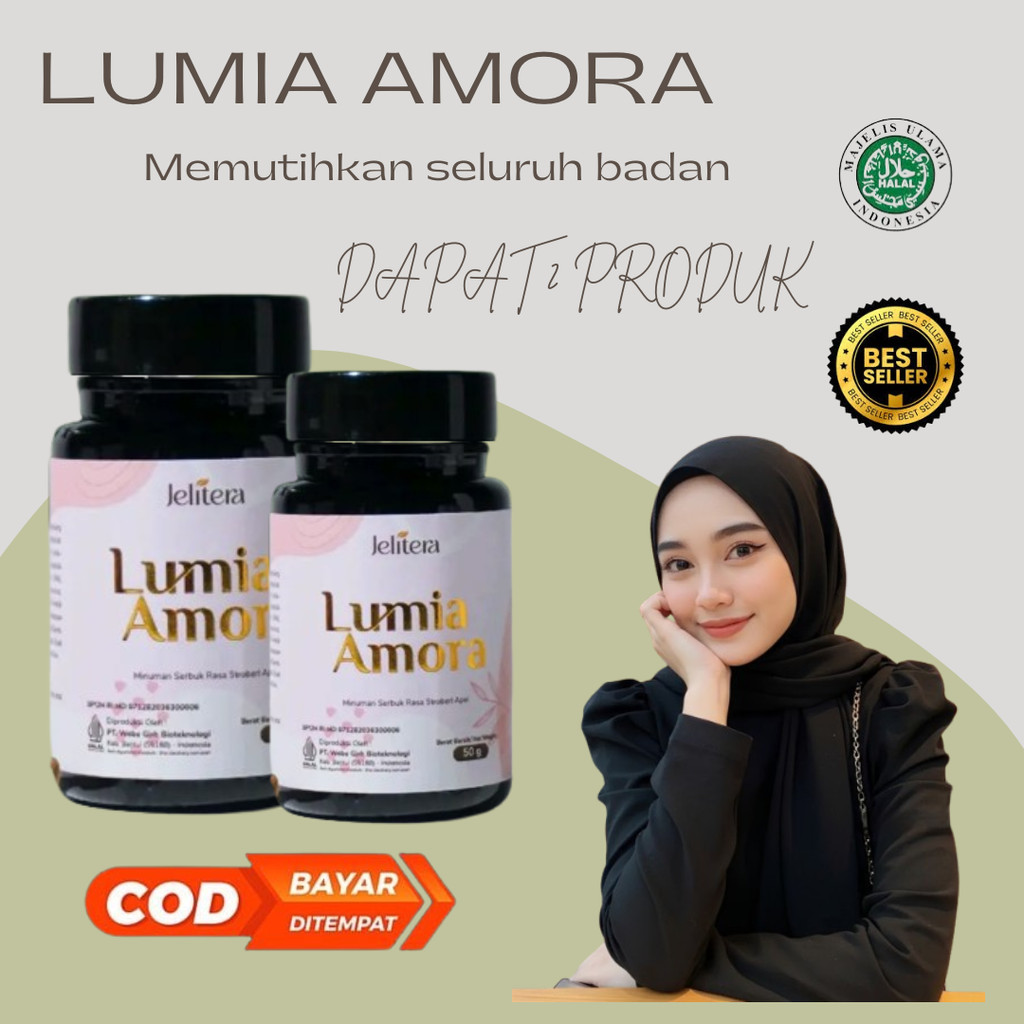 LUMIA AMORA MEMUTIHKAN SELURUH BADAN ORIGINAL