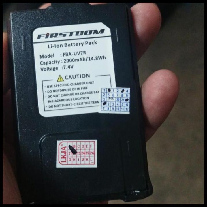 BATREI HT FIRTSCOM FC UV7R ORIGINAL BATRAI FIRTSCOM UV 7R UV7R