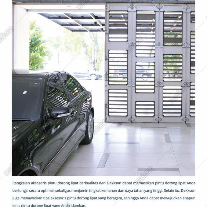 Rel Pintu Dorong Lipat Dekkson Wh 9105 Galv Roda Engsel Atas Tengah