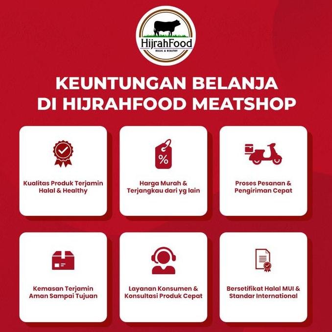 

Hijrahfood Slice Beef Aus Shortplate | Daging Shabu / Sukiyaki / Yakiniku 500 Gram Pasti Promo