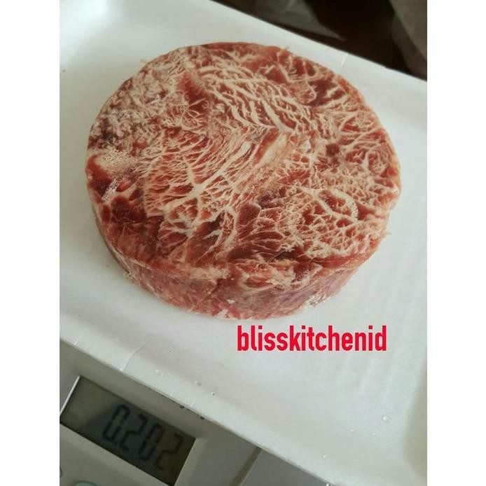 

Round Wagyu Tenderloin Meltik Beef Steak 200Gr Terlaris