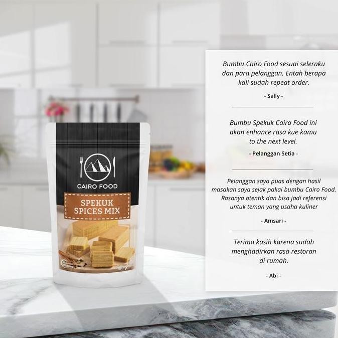 

Bumbu Spekuk Spice Mix - Cairo Food 100 Gr Pasti Ori