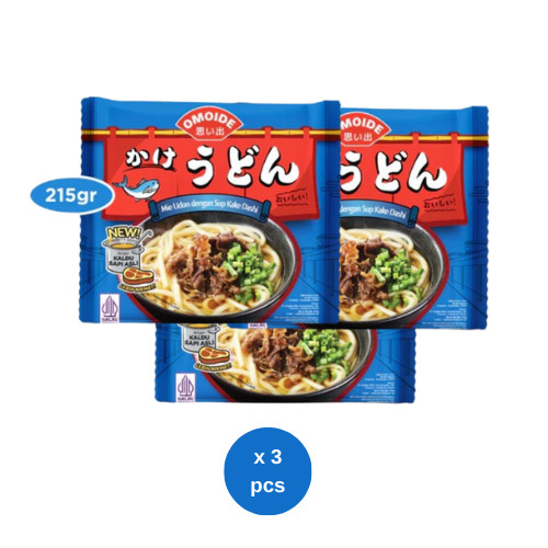 

Omoide Kake Udon 150gr x 3 pcs