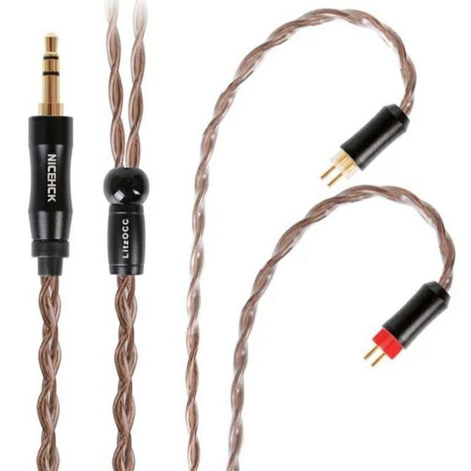 Tersedia NICEHCK LitzOCC 4N Litz OCC Copper Upgrade Cable for Earphones