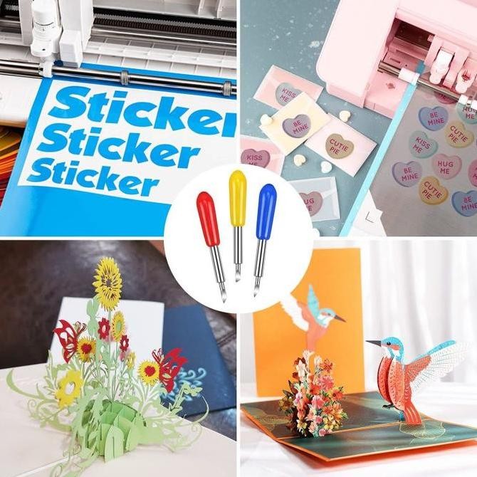 

50Pcs Mata Pisau Cutting Sticker Roland 30/45/60 Derajat Roland Blade