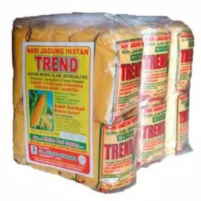 

Rps (10 Pcs X 150 Gr) Trend Nasi Jagung Ampok Siap Saji Makanan Putih Food Rice