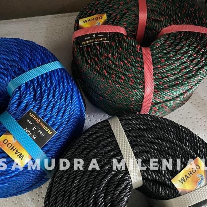 

Tali Tambang Plastik Roll 4Mm / 1,6Kg Co
