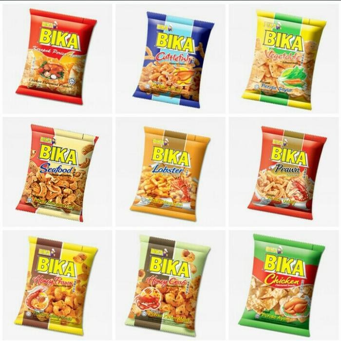 

FF Snack Bika Malaysia Aneka Rasa-Cemilan - kerupuk bik