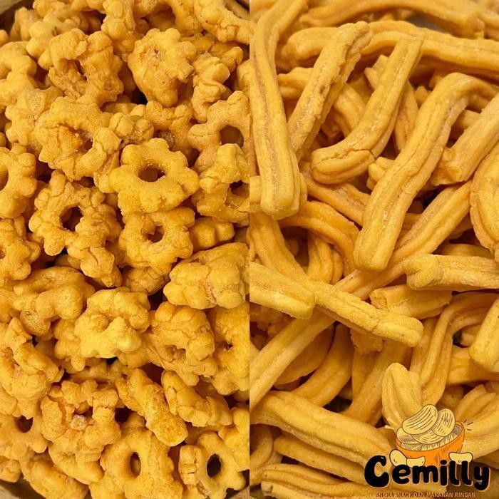 

FF [CEMILLY] 1 Kg Sakura Ribut Cemilan Snack Kiloan Food Snacks