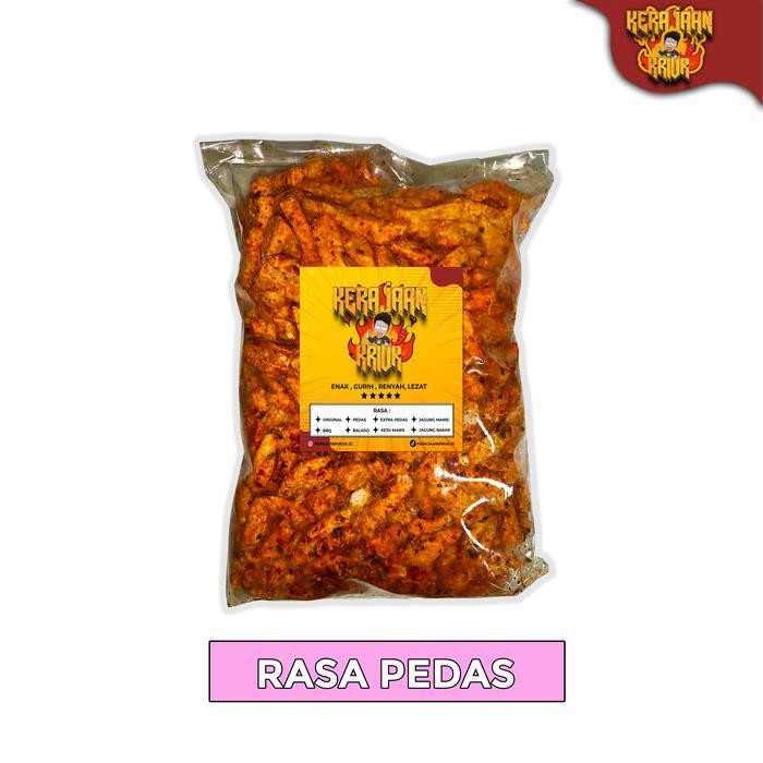 

FF Promo Beli 1 Gratis 1 Basreng Original 500gr Pedas 500gr Cemilan Enak Kerajaan Kriuk Snack Food Makanan Keripik Camilan