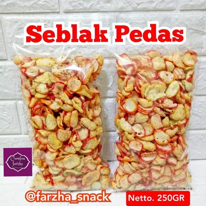 

FF CAMILAN SEBLAK PEDAS 250GR SNACK KILOAN JAJAN OLEH-OLEH CEMILAN KILOAN