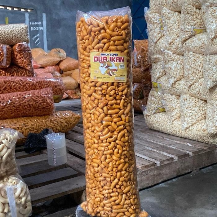 

FF Makaroni Bumbh Rujak Pedas Gurih Manis 1Kg - Cemilan Snack Kering - Food, Keripik, Camilan, Makanan Jajanan