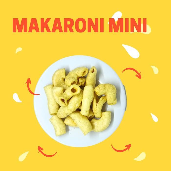 

FF MAKARONI MINI 20GR RENYAH Camilan Makanan Food Snack Cemilan Crispy Manis Jajanan grosir gratis ongkir Rp.0 - GST
