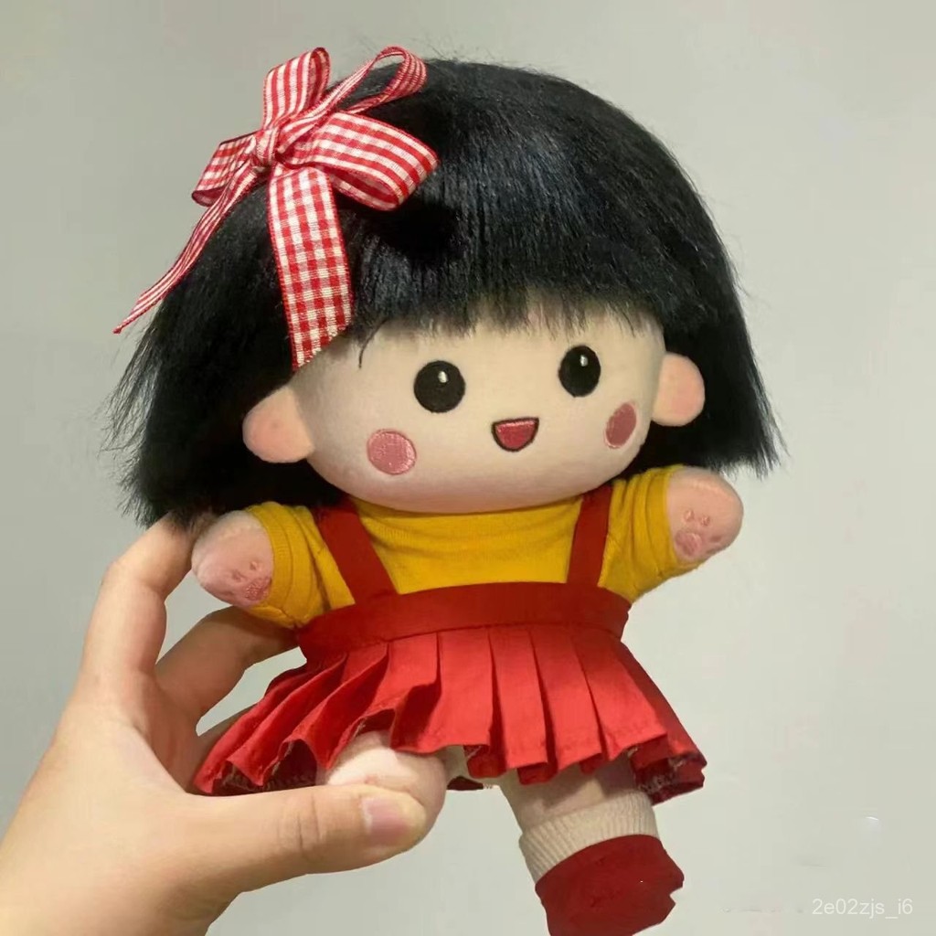 Cute Chibi Maruko-chan20cm Cotton Doll Anime Maruko-chan Movable Skeleton Doll Girl Doll HQBT