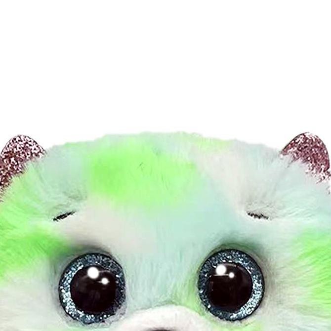 Ty Puffies Ball Boneka Hewan Cat Ty95340 - Hijau