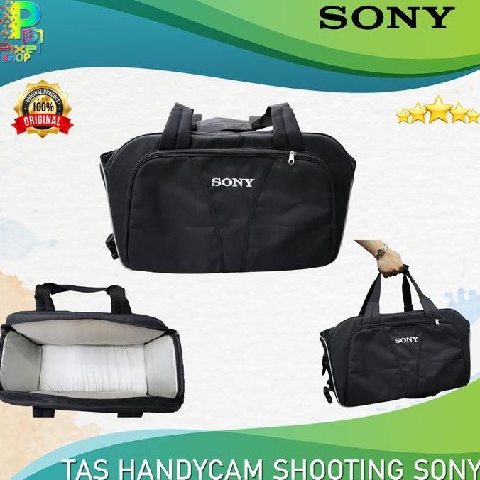 TAS HANDYCAM SHOOTING SONY FOR MC2500, NX100, NX200, NX5R, Z190 ORIGINAL DAN TERPERCAYA