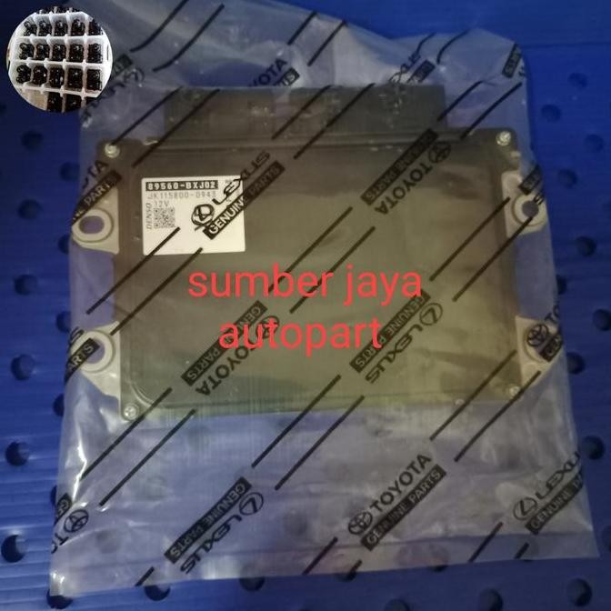 ECU COMPUTER ENGINE CONTROL FUEL INJECTION ALL NEW AVANZA XENIA 89560-BXJ02 ORIGINAL DAN TERPERCAYA