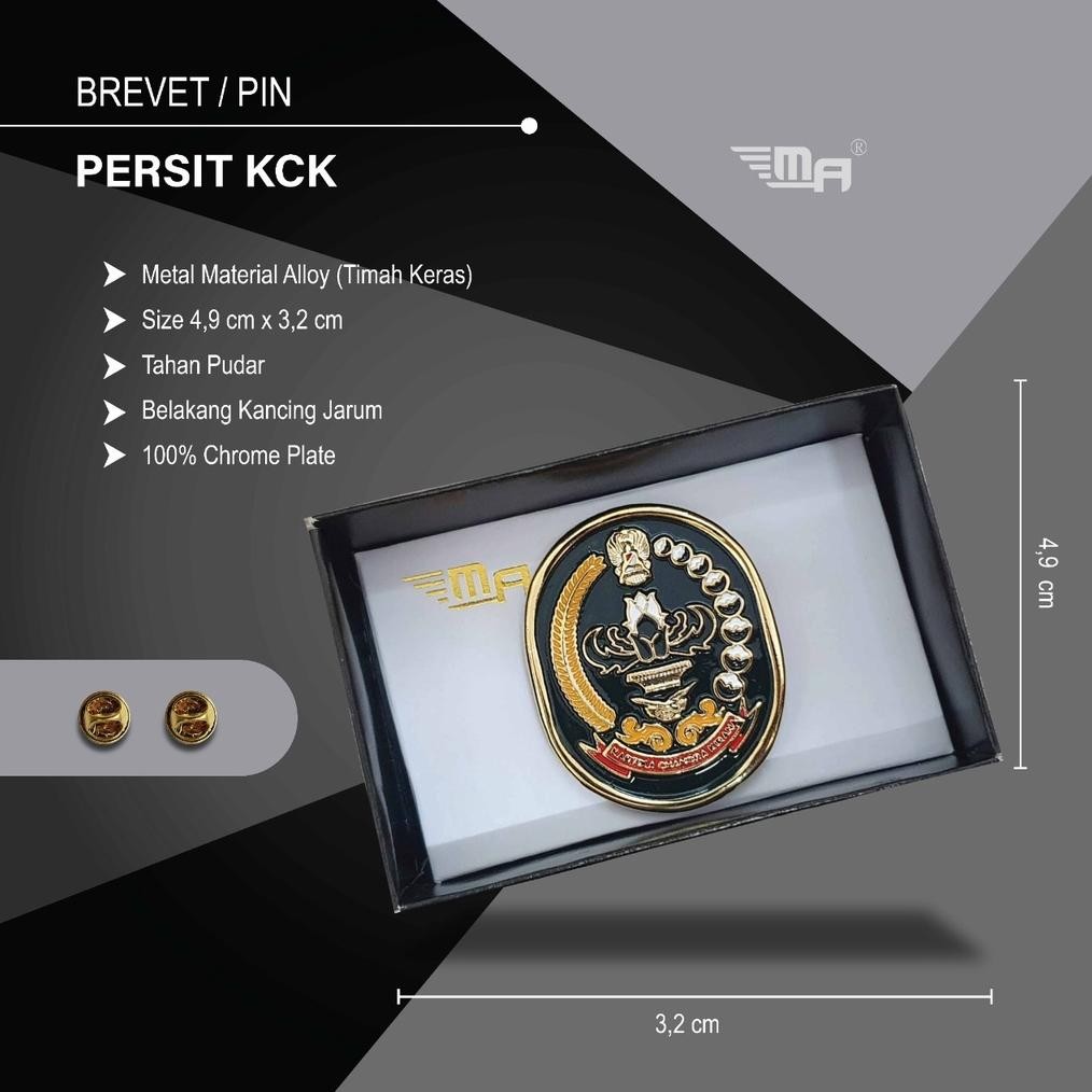''Terlaris" Wing Persit Kck Pdh Brivet Brevet Pin Persit Kck