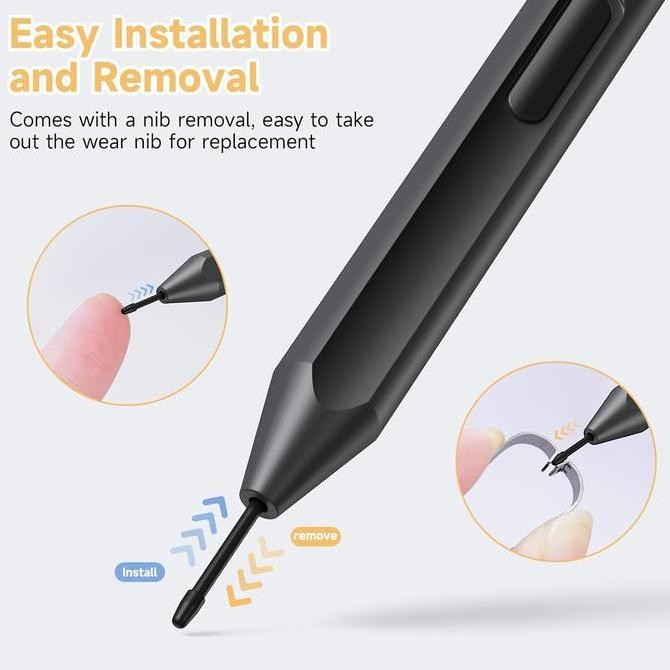 

HOT SALE! Pen Nib Replacement Kindle Scribe Refill with Tool Ujung Pena Pegganti Pencil Stylus Sensitive