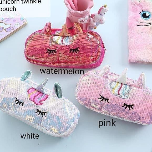 

BAJUKIDDIE UNICORN TWINKLE POUCH TEMPAT SIL KUDA LITTLE PONY HP
