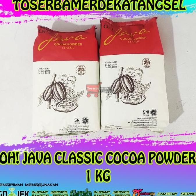 

Oh! Java Premium Classic Pure Cocoa Powder 1 Kg