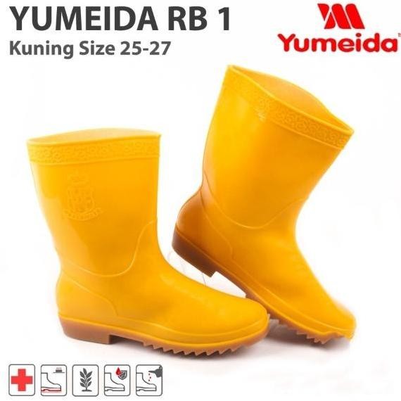 Sale Yumeida | Sepatu Apd Boots Pendek Yumeida Rb1 Yellow | Sepatu Boots Wanita Pria Unisex | Sepatu