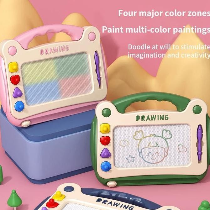 Mainan Meja Papan tulis magnetic Anak-Anak/Meja Belajar Meja Lipat Anak magnetic/Mainan Papan Gambar