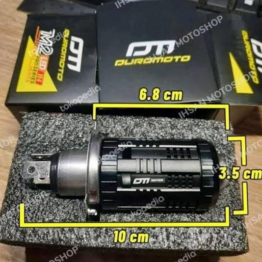 NEW Lampu Motor H4 Duromoto M2 Pro
