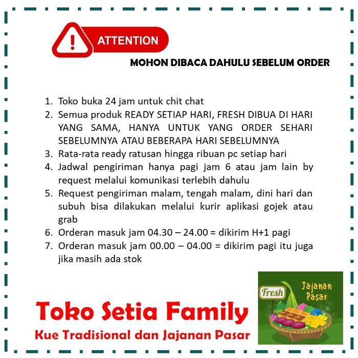 

IX Kue Basah Kue Subuh Kue Tradisional (Fresh dan Murah)