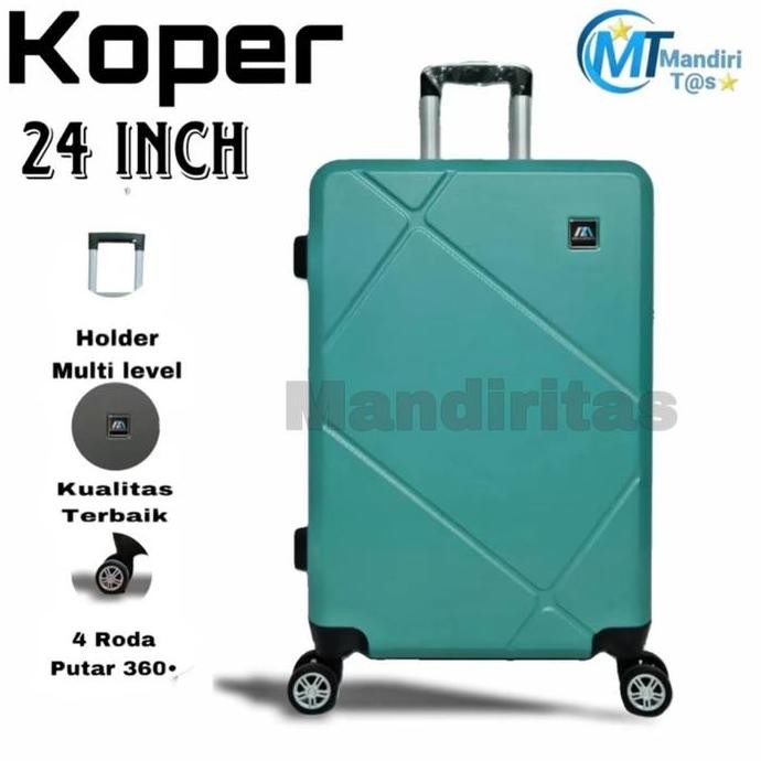 BBS [MANDIRITAS] KOPER 24 INCH -  KOPER FIBER KOPER POLO 023 KOPER BAGASI BISA COD