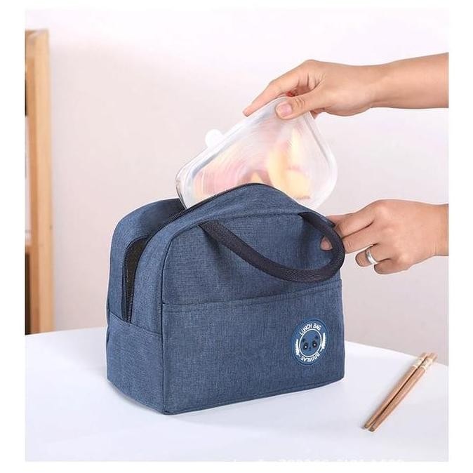 BBS 274 LUNCH BAG ANAK DAN DEWASA TAS BEKAL KARAKTER BRIVILAS MURAH IMPORT Wanita / Pria TAS BEKAL M