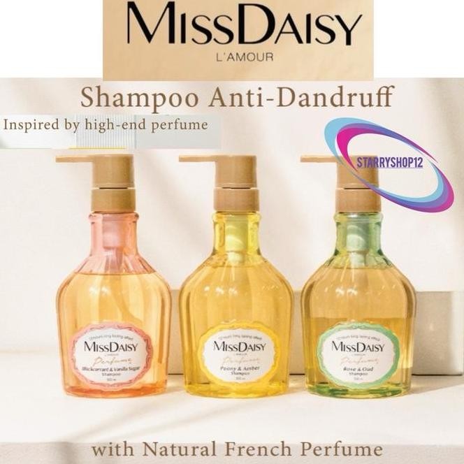 Promo 500Ml Miss Daisy French Perfume Shampoo Miss Daisy 500 Ml Shampo Ketombe Rontok Lepek Gentle M