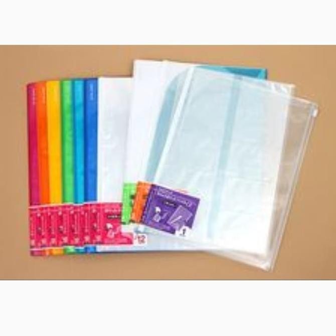 

Baru Refill Resleting Zipper Clear Book Novita Alpha P-NF300T