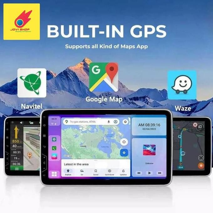 Calay AI smart box GPS android 10 32gb navator pintar untuk mobil