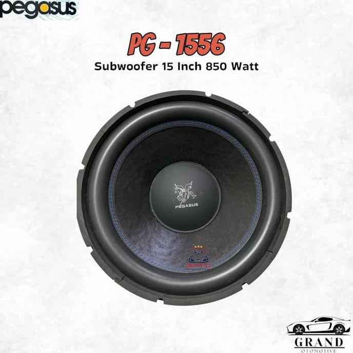 SUBWOOFER 15 INCH PEGASUS PG-1556 DOUBLE COIL PEGASUS 15" PG-1556 SPEAKER MOBIL AUDIO CAR
