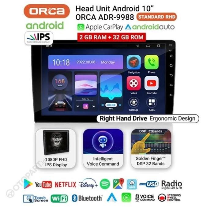 Head Unit Android Ford Fiesta thn 2009-17