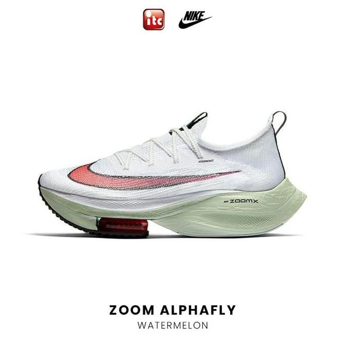 Promo Nike Original Air Zoom Alphafly NEXT% Watermelon COD