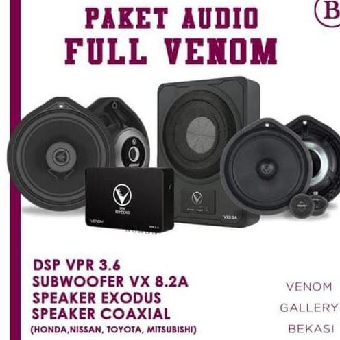 Paket Audio Venom - Paket Venom B- Venom Gallery Bekasi