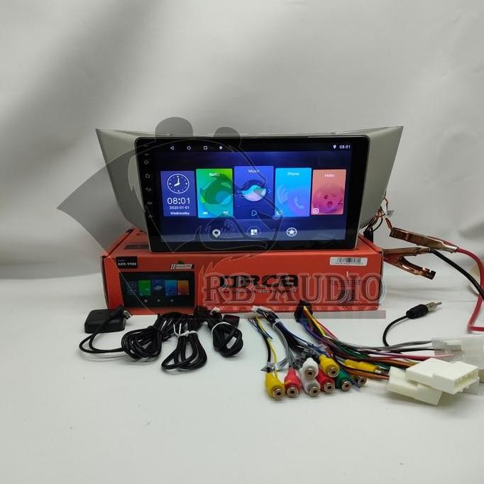 Head Unit Android Orca Eco Toyota Harrier - Lexus 9 inch