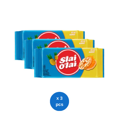 

Roma Slai O'lai Pineapple 192gr x 3 pcs