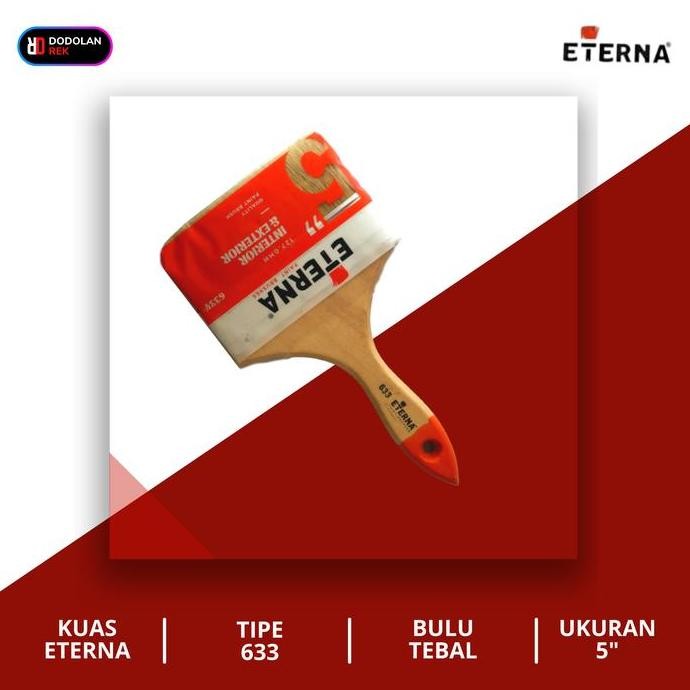 

Kuas Eterna 633 5 Inch - Harga Per Lusin Co