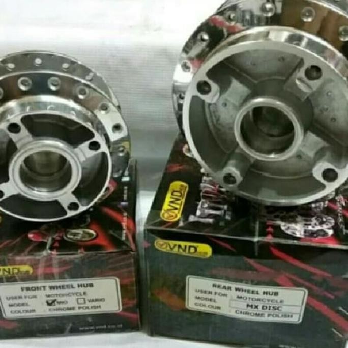 TROMOL DEPAN BELAKANG MX NEW DOUBLE DISC VND CROME