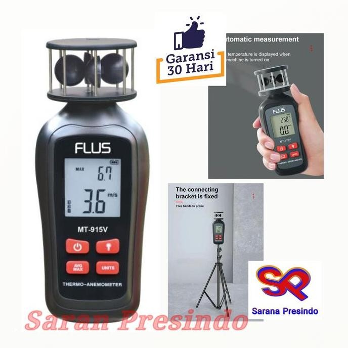 Anemometer Thermo  Anemometer Flus Mt-915V Co