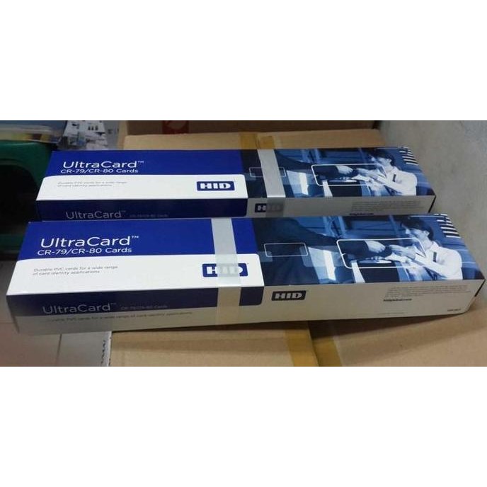 

Premium KARTU PVC BLANK ID CARD ULTRACARD HID NOCO CR80 ISI 500 pcs HITI FARGO