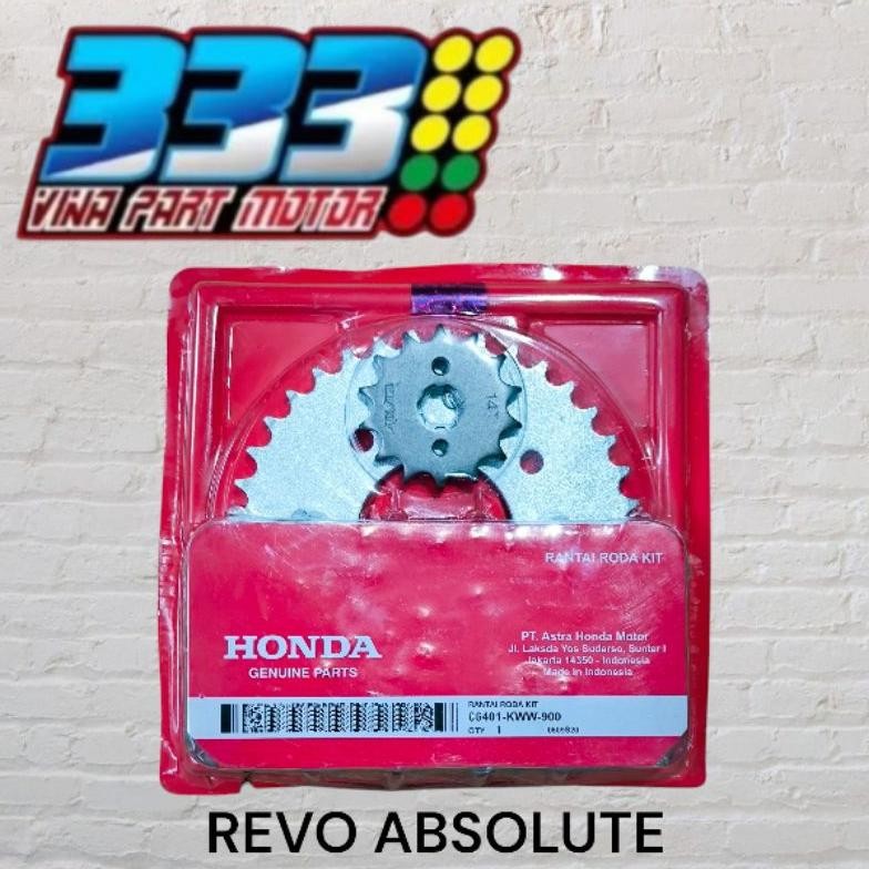 GIR SET REVO ABSOLUTE KWW GIR PAKET ABSOLUTE REVO GEAR SET HONDA REVO ABSOLUTE